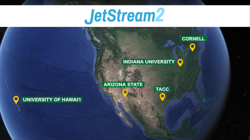 Jetstream 2 map