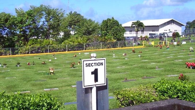 East Hawaiʻi Veterans Cemetery No. 1 in Hilo. (Photo credit: KEFleming )